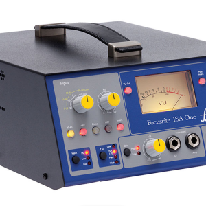 Focusrite ISA One, ISA One, Focusrite, microphone preamp, mic preamp, analogue preamp, analog preamp, studio preamp, recording preamp, transformer preamp, Lundahl transformer, DI box, direct input, instrument preamp, vocal preamp, guitar recording, bass recording, studio recording, home studio, rackmount preamp, professional audio, pro audio, recording equipment, microphone amplifier, classic preamp, Focusrite preamplifier, ISA series, standalone preamp, open box, audio production, music production, studio gear, recording gear, microphone input, line input, high gain preamp, phantom power, XLR preamp, studio microphone preamp
