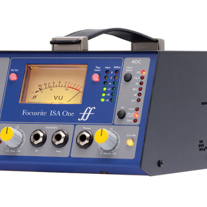 Focusrite ISA One, ISA One, Focusrite, microphone preamp, mic preamp, analogue preamp, analog preamp, studio preamp, recording preamp, transformer preamp, Lundahl transformer, DI box, direct input, instrument preamp, vocal preamp, guitar recording, bass recording, studio recording, home studio, rackmount preamp, professional audio, pro audio, recording equipment, microphone amplifier, classic preamp, Focusrite preamplifier, ISA series, standalone preamp, open box, audio production, music production, studio gear, recording gear, microphone input, line input, high gain preamp, phantom power, XLR preamp, studio microphone preamp