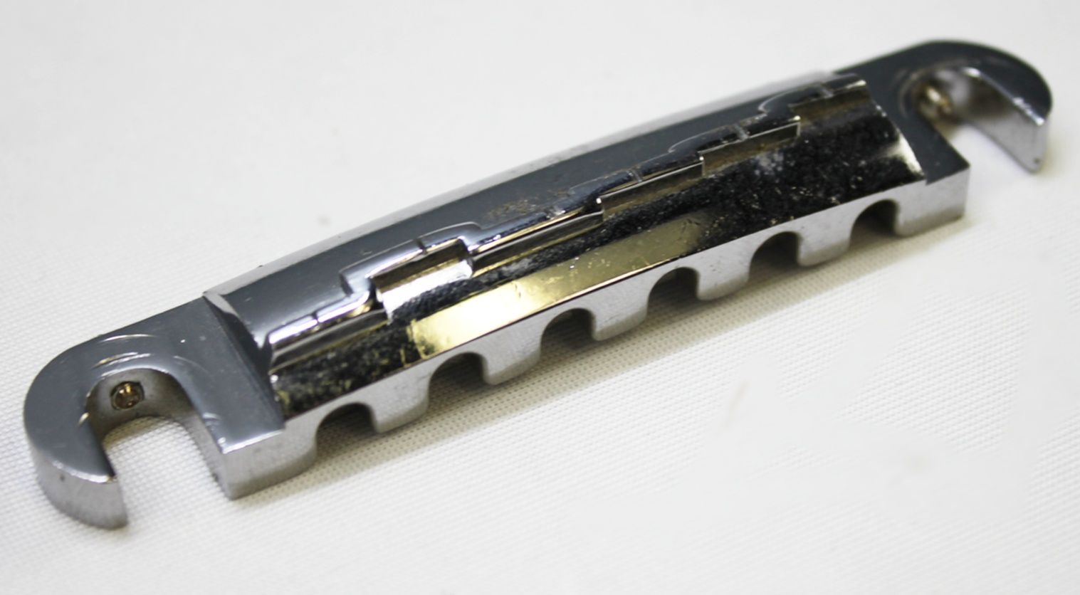 Ibanez Wrap-Around Bridge, Ibanez Bridge, Vintage Ibanez Bridge, 1970s Ibanez Parts, 70s Ibanez Hardware, Wraparound Tailpiece, Wrap Around Bridge, Gibson Melody Maker Style Bridge, Melody Maker Bridge, Vintage Guitar Bridge, Electric Guitar Bridge, Replacement Bridge, Guitar Hardware, Made in Japan Guitar Parts, MIJ Guitar Parts, Ibanez Vintage Hardware, Vintage Guitar Parts, Guitar Restoration Parts, Guitar Repair Parts, Wraparound Bridge Tailpiece, Classic Guitar Bridge, Rare Ibanez Part, Vintage MIJ Hardware, Ibanez Restoration, 1970s Guitar Hardware, Collectible Guitar Parts, Original Ibanez Part, Vintage Electric Guitar Parts, Guitar Upgrade, Luthier Parts, Bridge Assembly, Six String Guitar Bridge, Retro Guitar Hardware, Japan Vintage Guitar Parts, Ibanez Replacement Part, Vintage Wraparound Bridge, Gibson Style Bridge, Melody Maker Style Tailpiece, Guitar Bridge Upgrade, Vintage Instrument Parts, Ibanez Collectors Part