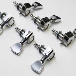 Schaller tuners, Schaller 3x3 tuners, Schaller tuning machines, Schaller guitar tuners, vintage Schaller tuners, 1970s Schaller tuners, 70s Schaller tuners, chrome guitar tuners, chrome Schaller tuners, Gibson Les Paul tuners, Gibson Les Paul Deluxe parts, 1977 Gibson Les Paul Deluxe Pro, Les Paul Deluxe Pro parts, vintage Gibson hardware, guitar tuner set, 3x3 tuner set, vintage guitar tuners, Schaller machine heads, Gibson replacement tuners, made in Germany tuners, vintage guitar parts, electric guitar hardware, Les Paul restoration parts, OEM Gibson tuners, nickel chrome tuners, guitar tuning keys, Schaller M6 tuners, vintage Schaller M6, Gibson tuner upgrade, collectible guitar parts