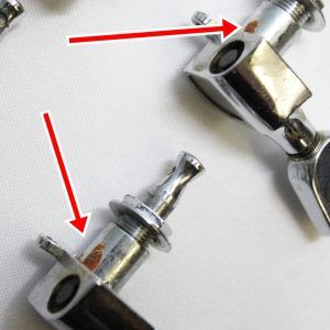 Schaller tuners, Schaller 3x3 tuners, Schaller tuning machines, Schaller guitar tuners, vintage Schaller tuners, 1970s Schaller tuners, 70s Schaller tuners, chrome guitar tuners, chrome Schaller tuners, Gibson Les Paul tuners, Gibson Les Paul Deluxe parts, 1977 Gibson Les Paul Deluxe Pro, Les Paul Deluxe Pro parts, vintage Gibson hardware, guitar tuner set, 3x3 tuner set, vintage guitar tuners, Schaller machine heads, Gibson replacement tuners, made in Germany tuners, vintage guitar parts, electric guitar hardware, Les Paul restoration parts, OEM Gibson tuners, nickel chrome tuners, guitar tuning keys, Schaller M6 tuners, vintage Schaller M6, Gibson tuner upgrade, collectible guitar parts