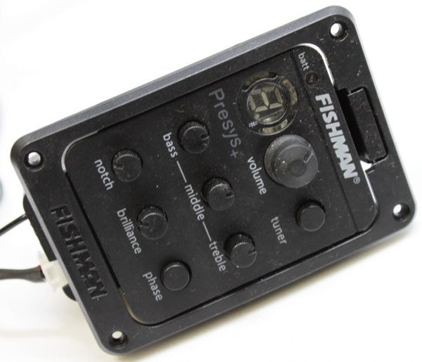 Fishman, Fishman Presys+, Fishman PRO-PSY-201, Presys Plus Preamp, Fishman Acoustic Preamp, Fishman Onboard Preamp, Acoustic Guitar Preamp, Acoustic Guitar Pickup, Fishman Pickup System, Fishman S-Core Pickup, Fishman Sonicore Pickup, Built-In Guitar Tuner, Acoustic Guitar Electronics, Onboard EQ Preamp, 3-Band EQ Preamp, Acoustic Guitar Amplification, Piezo Pickup System, Guitar Preamp System, Fishman Presys Plus Pickup, Acoustic Pickup and Preamp, Guitar Electronics Upgrade, Fishman Preamp Replacement, Acoustic Guitar Upgrade, Plug and Play Pickup System, Feedback Control Preamp, Notch Filter Preamp, Brilliance Control, Phase Switch Preamp, Acoustic Guitar Tuner System, Professional Acoustic Pickup, Fishman Acoustic Electronics, PRO-PSY-201 Pickup System, Fishman Presys Onboard System, Acoustic Instrument Preamp