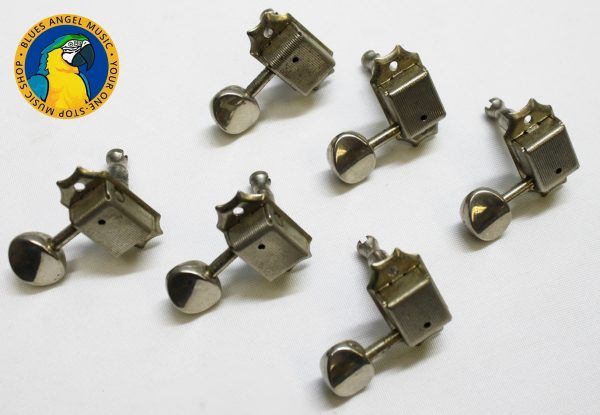 Kluson Vintage Classic Gear Tuners, Kluson 6 In Line Tuners, Kluson Nickel Tuners, Vintage Fender Jaguar Tuners, 1965 Fender Jaguar Parts, Fender Jaguar Tuning Machines, Kluson Deluxe Tuners, Vintage Guitar Tuners, Nickel Guitar Tuners, Fender Offset Guitar Parts, Fender Jaguar Restoration Parts, Kluson Machine Heads, Fender Vintage Hardware, Guitar Tuning Keys, Vintage Fender Replacement Tuners, Pre CBS Fender Parts, 1965 Fender Hardware, Fender Jaguar Vintage Specs, Kluson Single Line Tuners, Collectible Guitar Parts, Made in USA Guitar Parts, Fender Jaguar Upgrade Parts, Vintage Guitar Hardware, Nickel Tuning Machines, Classic Fender Tuners