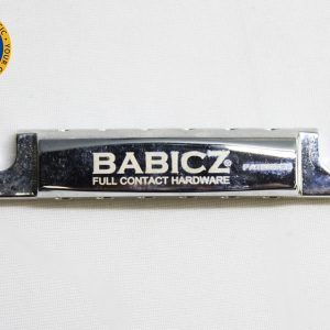 Babicz Full Contact Hardware FCH Chrome Tune-O-Matic Bridge - Chrome - Image 9