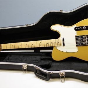 Fender, Fender Telecaster, Fender American Special, American Special Telecaster, Fender FSR, FSR Telecaster, Factory Special Run, Fender USA, USA Telecaster, American Made Telecaster, 2017 Fender, 2017 Telecaster, Aztec Gold, Aztec Gold Telecaster, Matching Headstock, Matching Headstock Telecaster, Gold Telecaster, Maple Fretboard, Maple Fingerboard, Maple Neck, Texas Special Pickups, Texas Special Telecaster, Fender Texas Special, Telecaster Guitar, Electric Guitar, Fender Electric Guitar, Single Coil Guitar, SS Pickup Configuration, Alder Body, 22 Fret Telecaster, Jumbo Frets, Greasebucket Tone Circuit, Vintage Style Telecaster, Rare Fender, Limited Edition Fender, FSR Fender Guitar
