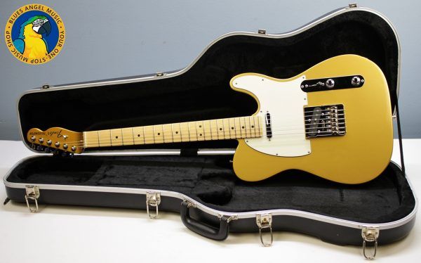 Fender, Fender Telecaster, Fender American Special, American Special Telecaster, Fender FSR, FSR Telecaster, Factory Special Run, Fender USA, USA Telecaster, American Made Telecaster, 2017 Fender, 2017 Telecaster, Aztec Gold, Aztec Gold Telecaster, Matching Headstock, Matching Headstock Telecaster, Gold Telecaster, Maple Fretboard, Maple Fingerboard, Maple Neck, Texas Special Pickups, Texas Special Telecaster, Fender Texas Special, Telecaster Guitar, Electric Guitar, Fender Electric Guitar, Single Coil Guitar, SS Pickup Configuration, Alder Body, 22 Fret Telecaster, Jumbo Frets, Greasebucket Tone Circuit, Vintage Style Telecaster, Rare Fender, Limited Edition Fender, FSR Fender Guitar