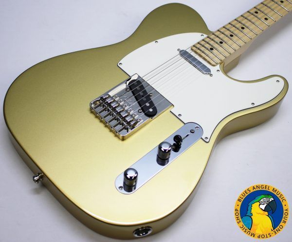 Fender, Fender Telecaster, Fender American Special, American Special Telecaster, Fender FSR, FSR Telecaster, Factory Special Run, Fender USA, USA Telecaster, American Made Telecaster, 2017 Fender, 2017 Telecaster, Aztec Gold, Aztec Gold Telecaster, Matching Headstock, Matching Headstock Telecaster, Gold Telecaster, Maple Fretboard, Maple Fingerboard, Maple Neck, Texas Special Pickups, Texas Special Telecaster, Fender Texas Special, Telecaster Guitar, Electric Guitar, Fender Electric Guitar, Single Coil Guitar, SS Pickup Configuration, Alder Body, 22 Fret Telecaster, Jumbo Frets, Greasebucket Tone Circuit, Vintage Style Telecaster, Rare Fender, Limited Edition Fender, FSR Fender Guitar