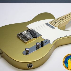 Fender, Fender Telecaster, Fender American Special, American Special Telecaster, Fender FSR, FSR Telecaster, Factory Special Run, Fender USA, USA Telecaster, American Made Telecaster, 2017 Fender, 2017 Telecaster, Aztec Gold, Aztec Gold Telecaster, Matching Headstock, Matching Headstock Telecaster, Gold Telecaster, Maple Fretboard, Maple Fingerboard, Maple Neck, Texas Special Pickups, Texas Special Telecaster, Fender Texas Special, Telecaster Guitar, Electric Guitar, Fender Electric Guitar, Single Coil Guitar, SS Pickup Configuration, Alder Body, 22 Fret Telecaster, Jumbo Frets, Greasebucket Tone Circuit, Vintage Style Telecaster, Rare Fender, Limited Edition Fender, FSR Fender Guitar