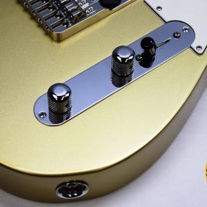 Fender, Fender Telecaster, Fender American Special, American Special Telecaster, Fender FSR, FSR Telecaster, Factory Special Run, Fender USA, USA Telecaster, American Made Telecaster, 2017 Fender, 2017 Telecaster, Aztec Gold, Aztec Gold Telecaster, Matching Headstock, Matching Headstock Telecaster, Gold Telecaster, Maple Fretboard, Maple Fingerboard, Maple Neck, Texas Special Pickups, Texas Special Telecaster, Fender Texas Special, Telecaster Guitar, Electric Guitar, Fender Electric Guitar, Single Coil Guitar, SS Pickup Configuration, Alder Body, 22 Fret Telecaster, Jumbo Frets, Greasebucket Tone Circuit, Vintage Style Telecaster, Rare Fender, Limited Edition Fender, FSR Fender Guitar