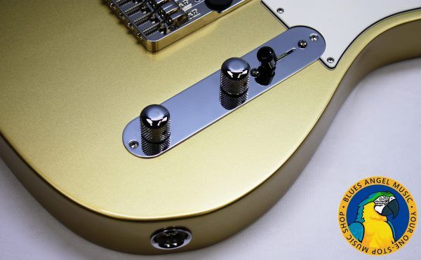 Fender, Fender Telecaster, Fender American Special, American Special Telecaster, Fender FSR, FSR Telecaster, Factory Special Run, Fender USA, USA Telecaster, American Made Telecaster, 2017 Fender, 2017 Telecaster, Aztec Gold, Aztec Gold Telecaster, Matching Headstock, Matching Headstock Telecaster, Gold Telecaster, Maple Fretboard, Maple Fingerboard, Maple Neck, Texas Special Pickups, Texas Special Telecaster, Fender Texas Special, Telecaster Guitar, Electric Guitar, Fender Electric Guitar, Single Coil Guitar, SS Pickup Configuration, Alder Body, 22 Fret Telecaster, Jumbo Frets, Greasebucket Tone Circuit, Vintage Style Telecaster, Rare Fender, Limited Edition Fender, FSR Fender Guitar