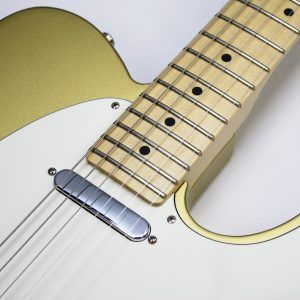 Fender, Fender Telecaster, Fender American Special, American Special Telecaster, Fender FSR, FSR Telecaster, Factory Special Run, Fender USA, USA Telecaster, American Made Telecaster, 2017 Fender, 2017 Telecaster, Aztec Gold, Aztec Gold Telecaster, Matching Headstock, Matching Headstock Telecaster, Gold Telecaster, Maple Fretboard, Maple Fingerboard, Maple Neck, Texas Special Pickups, Texas Special Telecaster, Fender Texas Special, Telecaster Guitar, Electric Guitar, Fender Electric Guitar, Single Coil Guitar, SS Pickup Configuration, Alder Body, 22 Fret Telecaster, Jumbo Frets, Greasebucket Tone Circuit, Vintage Style Telecaster, Rare Fender, Limited Edition Fender, FSR Fender Guitar