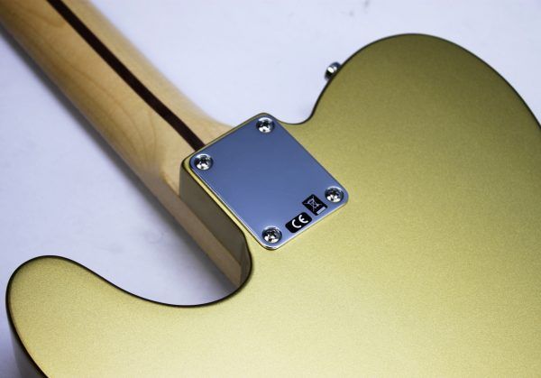 Fender, Fender Telecaster, Fender American Special, American Special Telecaster, Fender FSR, FSR Telecaster, Factory Special Run, Fender USA, USA Telecaster, American Made Telecaster, 2017 Fender, 2017 Telecaster, Aztec Gold, Aztec Gold Telecaster, Matching Headstock, Matching Headstock Telecaster, Gold Telecaster, Maple Fretboard, Maple Fingerboard, Maple Neck, Texas Special Pickups, Texas Special Telecaster, Fender Texas Special, Telecaster Guitar, Electric Guitar, Fender Electric Guitar, Single Coil Guitar, SS Pickup Configuration, Alder Body, 22 Fret Telecaster, Jumbo Frets, Greasebucket Tone Circuit, Vintage Style Telecaster, Rare Fender, Limited Edition Fender, FSR Fender Guitar