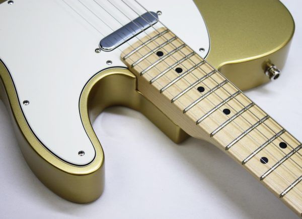 Fender, Fender Telecaster, Fender American Special, American Special Telecaster, Fender FSR, FSR Telecaster, Factory Special Run, Fender USA, USA Telecaster, American Made Telecaster, 2017 Fender, 2017 Telecaster, Aztec Gold, Aztec Gold Telecaster, Matching Headstock, Matching Headstock Telecaster, Gold Telecaster, Maple Fretboard, Maple Fingerboard, Maple Neck, Texas Special Pickups, Texas Special Telecaster, Fender Texas Special, Telecaster Guitar, Electric Guitar, Fender Electric Guitar, Single Coil Guitar, SS Pickup Configuration, Alder Body, 22 Fret Telecaster, Jumbo Frets, Greasebucket Tone Circuit, Vintage Style Telecaster, Rare Fender, Limited Edition Fender, FSR Fender Guitar