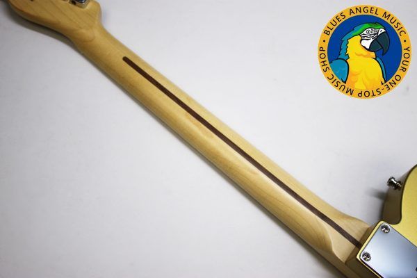 Fender, Fender Telecaster, Fender American Special, American Special Telecaster, Fender FSR, FSR Telecaster, Factory Special Run, Fender USA, USA Telecaster, American Made Telecaster, 2017 Fender, 2017 Telecaster, Aztec Gold, Aztec Gold Telecaster, Matching Headstock, Matching Headstock Telecaster, Gold Telecaster, Maple Fretboard, Maple Fingerboard, Maple Neck, Texas Special Pickups, Texas Special Telecaster, Fender Texas Special, Telecaster Guitar, Electric Guitar, Fender Electric Guitar, Single Coil Guitar, SS Pickup Configuration, Alder Body, 22 Fret Telecaster, Jumbo Frets, Greasebucket Tone Circuit, Vintage Style Telecaster, Rare Fender, Limited Edition Fender, FSR Fender Guitar