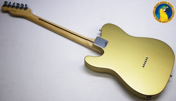 Fender, Fender Telecaster, Fender American Special, American Special Telecaster, Fender FSR, FSR Telecaster, Factory Special Run, Fender USA, USA Telecaster, American Made Telecaster, 2017 Fender, 2017 Telecaster, Aztec Gold, Aztec Gold Telecaster, Matching Headstock, Matching Headstock Telecaster, Gold Telecaster, Maple Fretboard, Maple Fingerboard, Maple Neck, Texas Special Pickups, Texas Special Telecaster, Fender Texas Special, Telecaster Guitar, Electric Guitar, Fender Electric Guitar, Single Coil Guitar, SS Pickup Configuration, Alder Body, 22 Fret Telecaster, Jumbo Frets, Greasebucket Tone Circuit, Vintage Style Telecaster, Rare Fender, Limited Edition Fender, FSR Fender Guitar