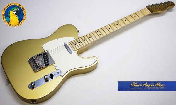Fender, Fender Telecaster, Fender American Special, American Special Telecaster, Fender FSR, FSR Telecaster, Factory Special Run, Fender USA, USA Telecaster, American Made Telecaster, 2017 Fender, 2017 Telecaster, Aztec Gold, Aztec Gold Telecaster, Matching Headstock, Matching Headstock Telecaster, Gold Telecaster, Maple Fretboard, Maple Fingerboard, Maple Neck, Texas Special Pickups, Texas Special Telecaster, Fender Texas Special, Telecaster Guitar, Electric Guitar, Fender Electric Guitar, Single Coil Guitar, SS Pickup Configuration, Alder Body, 22 Fret Telecaster, Jumbo Frets, Greasebucket Tone Circuit, Vintage Style Telecaster, Rare Fender, Limited Edition Fender, FSR Fender Guitar