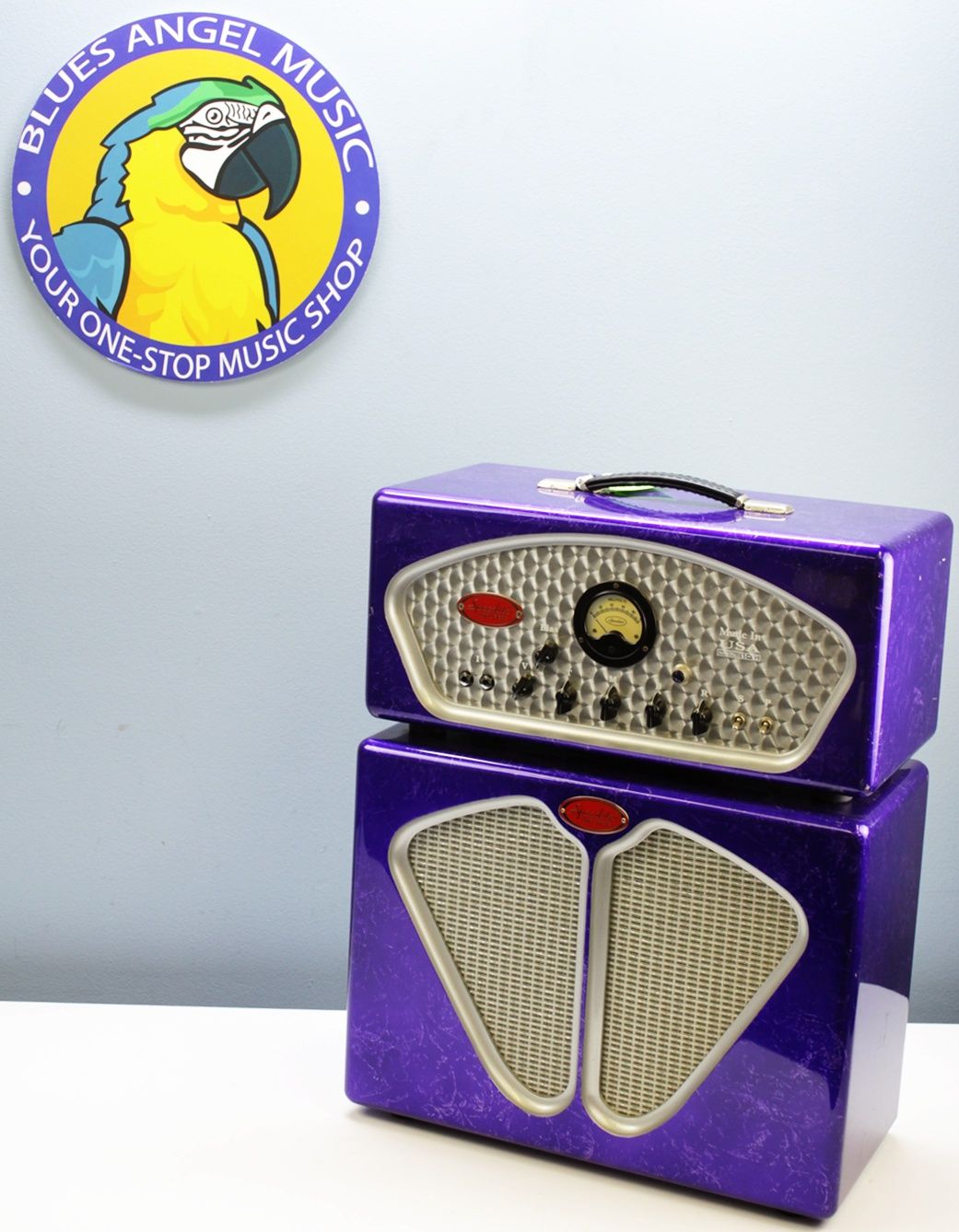 Speedster Deluxe 25 Watt, Speedster Deluxe Amp, Speedster Deluxe Head, Speedster Deluxe Cabinet, Speedster Deluxe Head and Cab, Speedster 25 Watt Amp, Speedster Guitar Amp, 25 Watt Guitar Amp, 90s Guitar Amp, 1990s Guitar Amp, Vintage Guitar Amp, Purple Guitar Amp, Purple Amp Head, Purple Speaker Cabinet, Guitar Amp Head, Guitar Speaker Cabinet, Head and Cab, Guitar Amp Stack, Vintage Amp Head, Vintage Speaker Cabinet, Rare Guitar Amp, Boutique Guitar Amp, Used Guitar Amp, Electric Guitar Amplifier, Speedster Amplifier