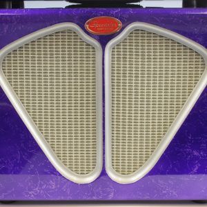 Speedster Deluxe 25 Watt, Speedster Deluxe Amp, Speedster Deluxe Head, Speedster Deluxe Cabinet, Speedster Deluxe Head and Cab, Speedster 25 Watt Amp, Speedster Guitar Amp, 25 Watt Guitar Amp, 90s Guitar Amp, 1990s Guitar Amp, Vintage Guitar Amp, Purple Guitar Amp, Purple Amp Head, Purple Speaker Cabinet, Guitar Amp Head, Guitar Speaker Cabinet, Head and Cab, Guitar Amp Stack, Vintage Amp Head, Vintage Speaker Cabinet, Rare Guitar Amp, Boutique Guitar Amp, Used Guitar Amp, Electric Guitar Amplifier, Speedster Amplifier