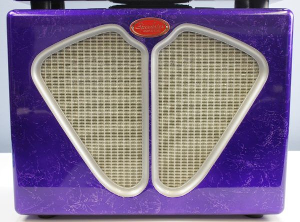 Speedster Deluxe 25 Watt, Speedster Deluxe Amp, Speedster Deluxe Head, Speedster Deluxe Cabinet, Speedster Deluxe Head and Cab, Speedster 25 Watt Amp, Speedster Guitar Amp, 25 Watt Guitar Amp, 90s Guitar Amp, 1990s Guitar Amp, Vintage Guitar Amp, Purple Guitar Amp, Purple Amp Head, Purple Speaker Cabinet, Guitar Amp Head, Guitar Speaker Cabinet, Head and Cab, Guitar Amp Stack, Vintage Amp Head, Vintage Speaker Cabinet, Rare Guitar Amp, Boutique Guitar Amp, Used Guitar Amp, Electric Guitar Amplifier, Speedster Amplifier