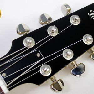 Heritage H-137, Heritage H137, H-137 guitar, Heritage guitar, solid body electric guitar, mahogany electric guitar, one-piece mahogany body, solid mahogany guitar, mahogany body guitar, American electric guitar, vintage style electric guitar, single cut electric guitar, dual pickup guitar, professional electric guitar, warm tone guitar, blues guitar, rock guitar, classic rock guitar, tone machine, Kalamazoo guitar, Heritage Guitars, USA made guitar, handcrafted electric guitar, boutique electric guitar, vintage inspired guitar, collectible guitar, premium electric guitar