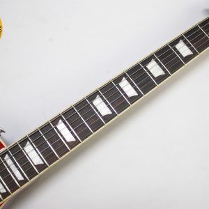 Strap on Gibson’s Les Paul Classic, and you’ll experience iconic tone and uncompromising playability. A time-tested combination of maple and mahogany serves up the tone that’s fueled a million rock anthems, while 60s Burstbucker pickups inject your playing with loads of midrange muscle and sizzling overtones.