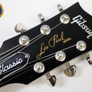 Strap on Gibson’s Les Paul Classic, and you’ll experience iconic tone and uncompromising playability. A time-tested combination of maple and mahogany serves up the tone that’s fueled a million rock anthems, while 60s Burstbucker pickups inject your playing with loads of midrange muscle and sizzling overtones.
