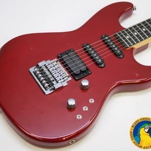 G&L Invader, G&L Invader 1986, 1986 G&L Invader, G&L Guitar, Vintage G&L, Vintage G&L Guitar, 1986 Electric Guitar, Vintage Electric Guitar, Red G&L, Red Electric Guitar, Candy Apple Red, Leo Fender, Leo Fender G&L, G&L USA, Made in USA, USA Electric Guitar, 1980s G&L, 80s Electric Guitar, G&L Invader Red, G&L Invader Vintage, Super Strat, HSS Guitar, Vintage Super Strat, G&L Tremolo, Ebony Fretboard, Gigbag Included