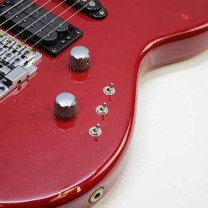 G&L Invader, G&L Invader 1986, 1986 G&L Invader, G&L Guitar, Vintage G&L, Vintage G&L Guitar, 1986 Electric Guitar, Vintage Electric Guitar, Red G&L, Red Electric Guitar, Candy Apple Red, Leo Fender, Leo Fender G&L, G&L USA, Made in USA, USA Electric Guitar, 1980s G&L, 80s Electric Guitar, G&L Invader Red, G&L Invader Vintage, Super Strat, HSS Guitar, Vintage Super Strat, G&L Tremolo, Ebony Fretboard, Gigbag Included