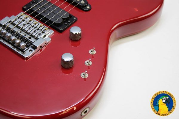 G&L Invader, G&L Invader 1986, 1986 G&L Invader, G&L Guitar, Vintage G&L, Vintage G&L Guitar, 1986 Electric Guitar, Vintage Electric Guitar, Red G&L, Red Electric Guitar, Candy Apple Red, Leo Fender, Leo Fender G&L, G&L USA, Made in USA, USA Electric Guitar, 1980s G&L, 80s Electric Guitar, G&L Invader Red, G&L Invader Vintage, Super Strat, HSS Guitar, Vintage Super Strat, G&L Tremolo, Ebony Fretboard, Gigbag Included