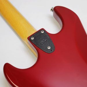 G&L Invader, G&L Invader 1986, 1986 G&L Invader, G&L Guitar, Vintage G&L, Vintage G&L Guitar, 1986 Electric Guitar, Vintage Electric Guitar, Red G&L, Red Electric Guitar, Candy Apple Red, Leo Fender, Leo Fender G&L, G&L USA, Made in USA, USA Electric Guitar, 1980s G&L, 80s Electric Guitar, G&L Invader Red, G&L Invader Vintage, Super Strat, HSS Guitar, Vintage Super Strat, G&L Tremolo, Ebony Fretboard, Gigbag Included