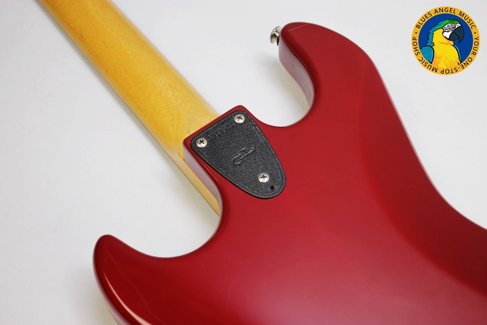 G&L Invader, G&L Invader 1986, 1986 G&L Invader, G&L Guitar, Vintage G&L, Vintage G&L Guitar, 1986 Electric Guitar, Vintage Electric Guitar, Red G&L, Red Electric Guitar, Candy Apple Red, Leo Fender, Leo Fender G&L, G&L USA, Made in USA, USA Electric Guitar, 1980s G&L, 80s Electric Guitar, G&L Invader Red, G&L Invader Vintage, Super Strat, HSS Guitar, Vintage Super Strat, G&L Tremolo, Ebony Fretboard, Gigbag Included