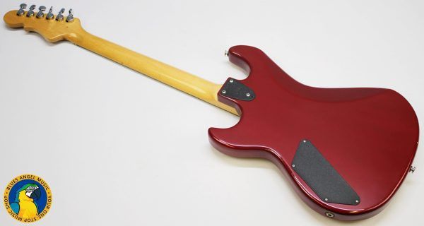 G&L Invader, G&L Invader 1986, 1986 G&L Invader, G&L Guitar, Vintage G&L, Vintage G&L Guitar, 1986 Electric Guitar, Vintage Electric Guitar, Red G&L, Red Electric Guitar, Candy Apple Red, Leo Fender, Leo Fender G&L, G&L USA, Made in USA, USA Electric Guitar, 1980s G&L, 80s Electric Guitar, G&L Invader Red, G&L Invader Vintage, Super Strat, HSS Guitar, Vintage Super Strat, G&L Tremolo, Ebony Fretboard, Gigbag Included