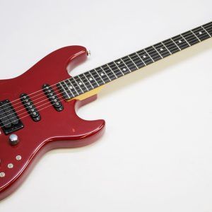 G&L Invader, G&L Invader 1986, 1986 G&L Invader, G&L Guitar, Vintage G&L, Vintage G&L Guitar, 1986 Electric Guitar, Vintage Electric Guitar, Red G&L, Red Electric Guitar, Candy Apple Red, Leo Fender, Leo Fender G&L, G&L USA, Made in USA, USA Electric Guitar, 1980s G&L, 80s Electric Guitar, G&L Invader Red, G&L Invader Vintage, Super Strat, HSS Guitar, Vintage Super Strat, G&L Tremolo, Ebony Fretboard, Gigbag Included