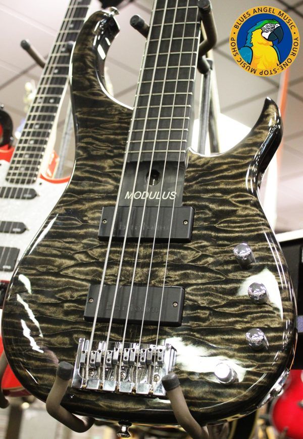 Modulus Quantum V, Modulus Quantum 5, Modulus Q5, 2004 Modulus Quantum V, Modulus Bass, Modulus 5 String Bass, 5 String Bass, Five String Bass, Graphite Neck Bass, Modulus Graphite Neck, Graphite Bass, Quilted Maple Bass, Quilted Maple Top, Silver Burst Bass, Silverburst Bass, Quilted Silver Burst, Bartolini Pickups, Bartolini Bass Pickups, Active Bass, Active Electronics, USA Bass, Made in USA, 2000s Bass, Boutique Bass, High End Bass, Professional Bass, Extended Scale Bass, 35 Inch Scale, Modulus Quantum Bass