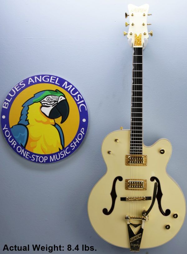 Gretsch Stephen Stills, Gretsch G6136-1958, Gretsch White Falcon, Stephen Stills White Falcon, 2000 Gretsch White Falcon, 2000 Gretsch, Gretsch G6136, White Falcon, Gretsch Falcon, Stephen Stills Signature, Stephen Stills Guitar, Gretsch Signature Guitar, Gretsch Electric Guitar, Gretsch Hollow Body, Hollow Body Guitar, White Hollow Body Guitar, FilterTron Pickups, Gretsch FilterTron, Bigsby Vibrato, Bigsby Guitar, Gold Hardware, White Finish, Vintage Style Gretsch, 1958 White Falcon, 50s Style Gretsch, 2000s Gretsch, Made in Japan Gretsch, MIJ Gretsch, Gretsch Japan, Crosby Stills Nash, CSN, Classic Rock Guitar, Collectible Gretsch