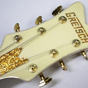 Gretsch Stephen Stills, Gretsch G6136-1958, Gretsch White Falcon, Stephen Stills White Falcon, 2000 Gretsch White Falcon, 2000 Gretsch, Gretsch G6136, White Falcon, Gretsch Falcon, Stephen Stills Signature, Stephen Stills Guitar, Gretsch Signature Guitar, Gretsch Electric Guitar, Gretsch Hollow Body, Hollow Body Guitar, White Hollow Body Guitar, FilterTron Pickups, Gretsch FilterTron, Bigsby Vibrato, Bigsby Guitar, Gold Hardware, White Finish, Vintage Style Gretsch, 1958 White Falcon, 50s Style Gretsch, 2000s Gretsch, Made in Japan Gretsch, MIJ Gretsch, Gretsch Japan, Crosby Stills Nash, CSN, Classic Rock Guitar, Collectible Gretsch