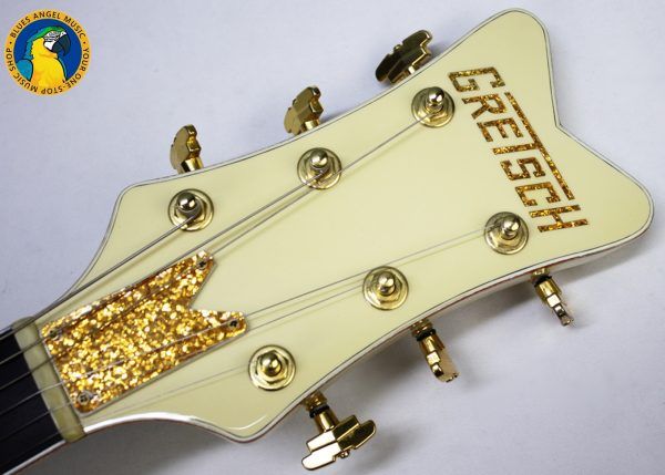 Gretsch Stephen Stills, Gretsch G6136-1958, Gretsch White Falcon, Stephen Stills White Falcon, 2000 Gretsch White Falcon, 2000 Gretsch, Gretsch G6136, White Falcon, Gretsch Falcon, Stephen Stills Signature, Stephen Stills Guitar, Gretsch Signature Guitar, Gretsch Electric Guitar, Gretsch Hollow Body, Hollow Body Guitar, White Hollow Body Guitar, FilterTron Pickups, Gretsch FilterTron, Bigsby Vibrato, Bigsby Guitar, Gold Hardware, White Finish, Vintage Style Gretsch, 1958 White Falcon, 50s Style Gretsch, 2000s Gretsch, Made in Japan Gretsch, MIJ Gretsch, Gretsch Japan, Crosby Stills Nash, CSN, Classic Rock Guitar, Collectible Gretsch
