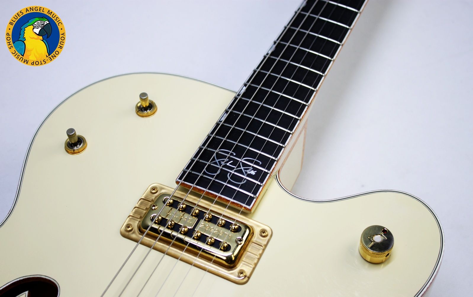 Gretsch G6136-1958 Stephen Stills White Falcon 2000 - Aged White **Pre-Fender** - Image 11