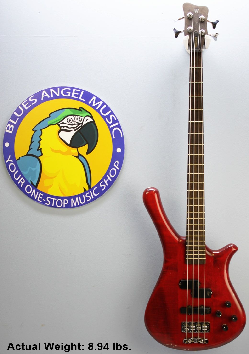 Warwick Fortress One, Warwick Fortress, Warwick Bass, Warwick Fortress Bass, Warwick Fortress One Bass, 1998 Warwick, 1998 Warwick Fortress One, Vintage Warwick Bass, German Warwick Bass, Made in Germany Bass, German Bass Guitar, Translucent Red, Translucent Red Bass, Red Warwick Bass, 4-String Bass, 4 String Bass Guitar, Electric Bass, Warwick Electric Bass, Warwick Germany, 1990s Warwick, 90s Warwick Bass, Vintage Bass Guitar, Active Bass, Straplocks, Strap Included, Warwick Fortress 1998