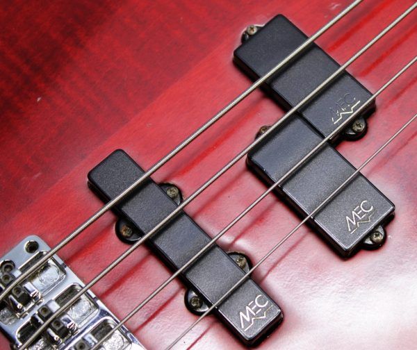 Warwick Fortress One 1998 - Translucent Red **Includes Strap with Straplocks**