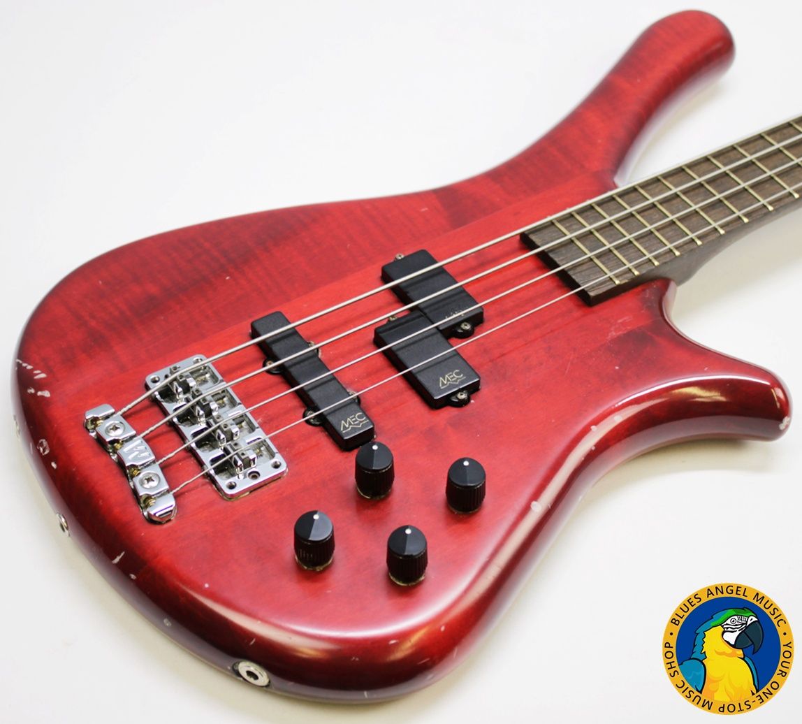 Warwick Fortress One 1998 - Translucent Red **Includes Strap with Straplocks** - Image 28