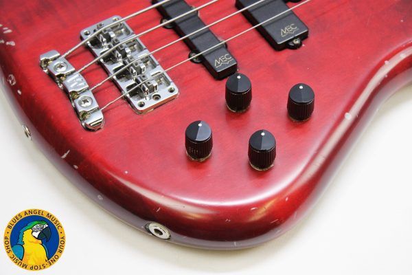 Warwick Fortress One 1998 - Translucent Red **Includes Strap with Straplocks**