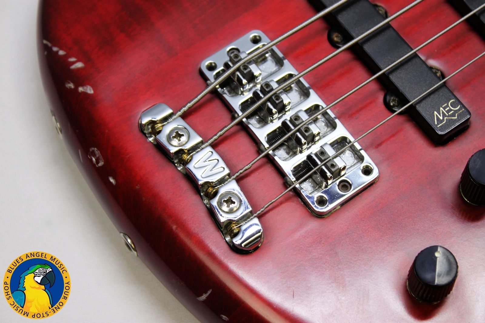 Warwick Fortress One 1998 - Translucent Red **Includes Strap with Straplocks** - Image 24