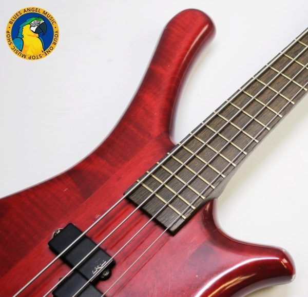 Warwick Fortress One 1998 - Translucent Red **Includes Strap with Straplocks**