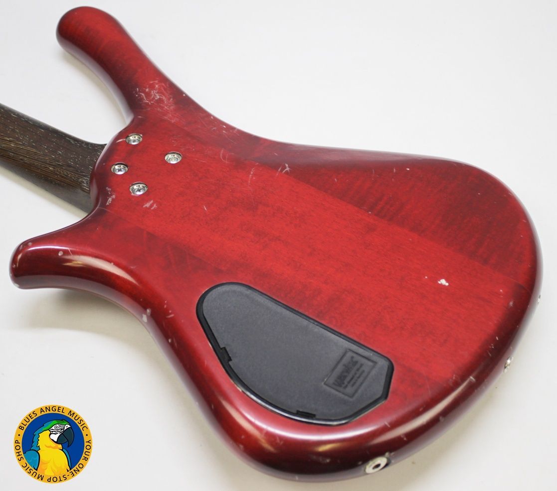 Warwick Fortress One 1998 - Translucent Red **Includes Strap with Straplocks** - Image 20