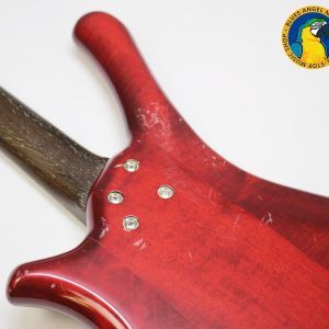 Warwick Fortress One 1998 - Translucent Red **Includes Strap with Straplocks** - Image 14
