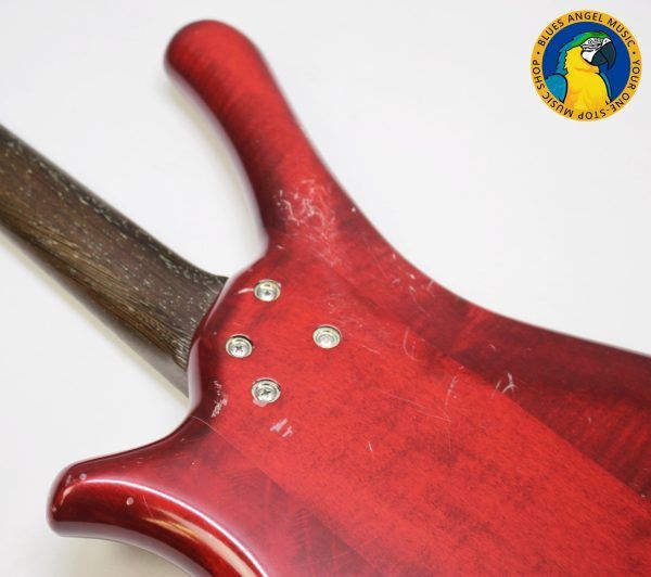 Warwick Fortress One 1998 - Translucent Red **Includes Strap with Straplocks**
