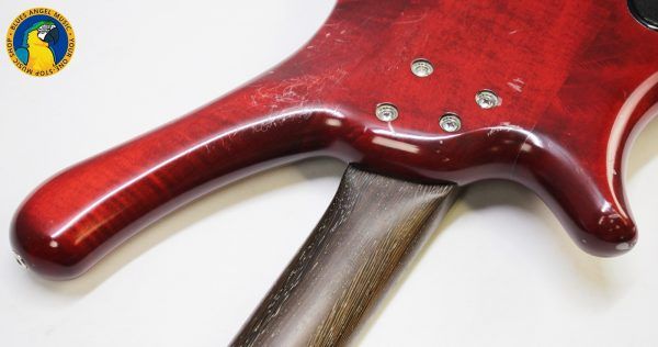 Warwick Fortress One 1998 - Translucent Red **Includes Strap with Straplocks**