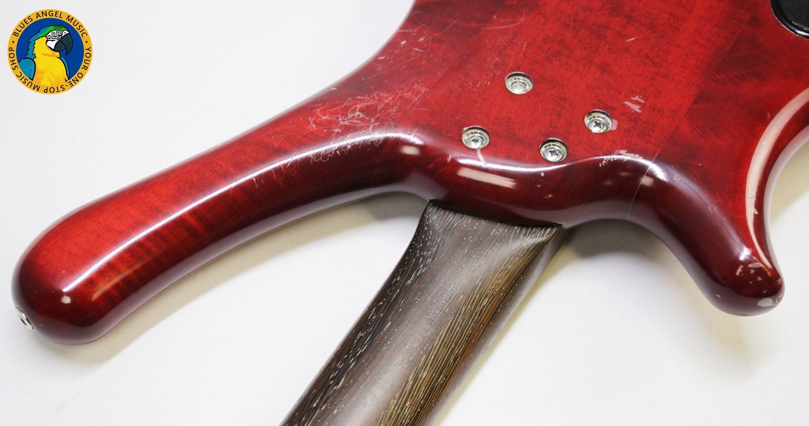 Warwick Fortress One 1998 - Translucent Red **Includes Strap with Straplocks** - Image 13