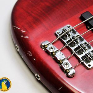 Warwick Fortress One 1998 - Translucent Red **Includes Strap with Straplocks** - Image 10